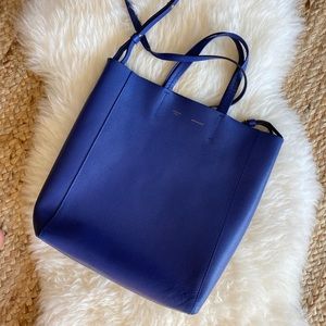 Celine blue tote bag
